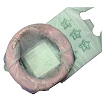 Los mejores  - BabyMad Toallitas desechables y biodegradables de protección de asiento para orinales de bebé (use el forro con muchos…